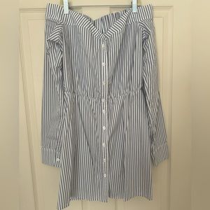 Reformation Off the Shoulder Mini Dress - 4